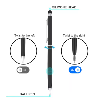 Picture of Universal Capacitive Touch Screen Stylus Pen for iPhone X 7 6 6s 5 5s se iPad 2 3 iPod Touch Suit for all Smart Phone Tablets PC