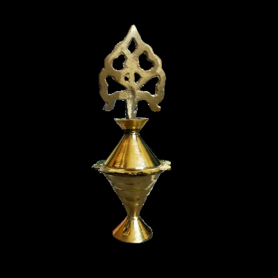 Picture of Brass Surma Dani সুরমা দানি Gold 10.5cm 1 Pc