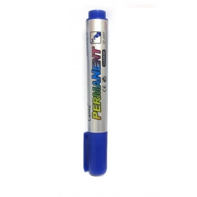 Picture of Lantu SF-4007 Permanent Marker with Chisel Nibs Blue 1 Pc