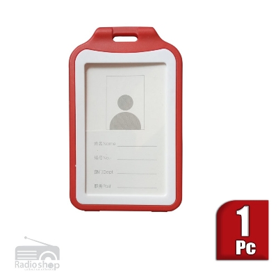 Picture of 1PC PP Double-Sided Vertical ID Card Holder