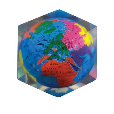Picture of Paper Weight Globe for Desk Usage
