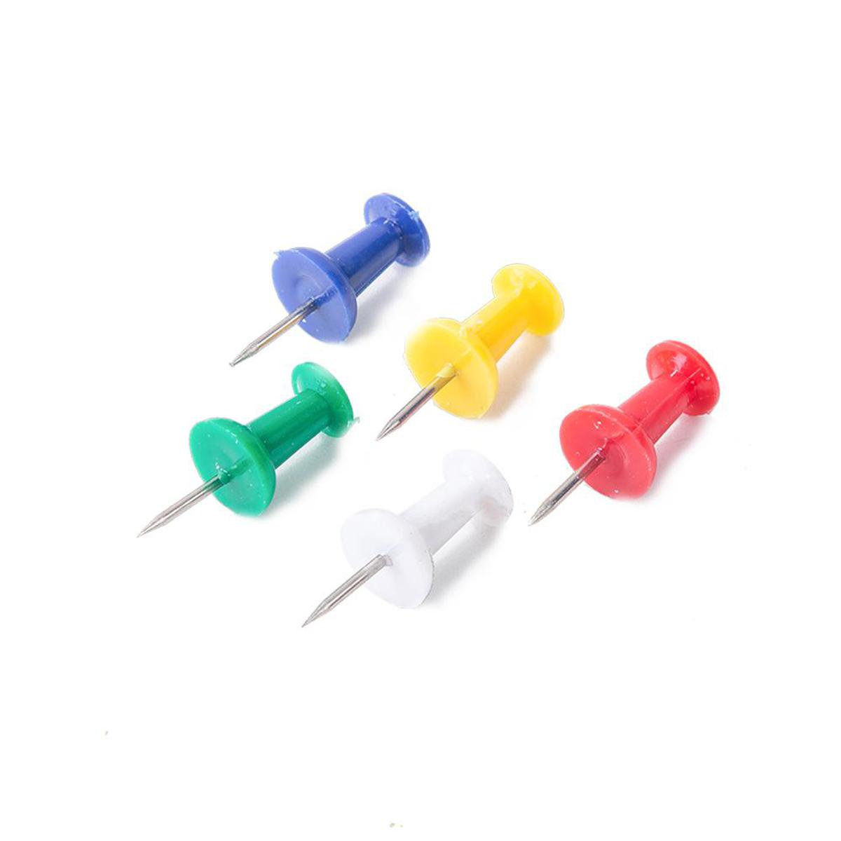 Picture of Deli 0031 Push Pin Multi-Color 100 Pieces