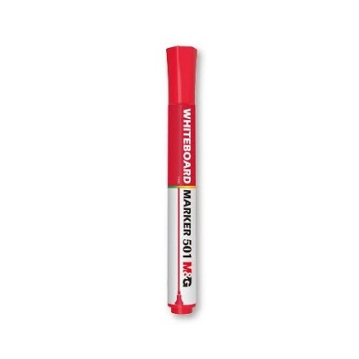 Picture of M&G Awmy2271 Whiteboard Marker Fine Tip 501 1 Piece - Red