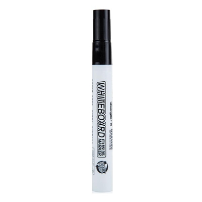 Picture of Non toxic Washable Black Blue Red Colors Erasable Stationery Refillable Whiteboard Marker 1 Piece