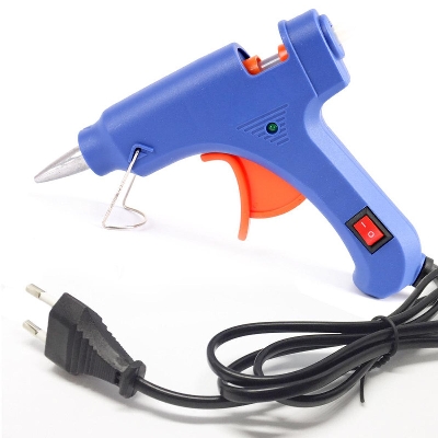 Picture of 20W Mini High Temp Heater Hot Melt Glue Gun with EU US Plug
