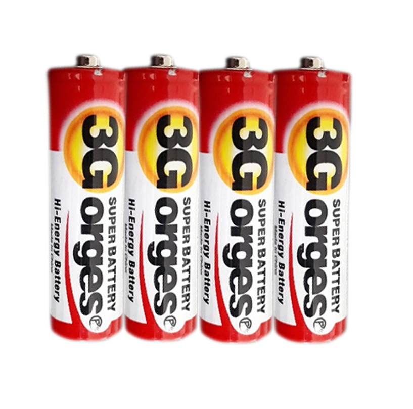 Picture of 3Gorges Non Rechargeable Pencil Super AA R6 UM-3 1.5V Battery - 4 Pieces