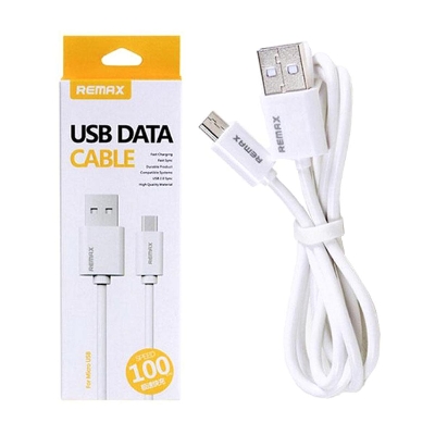 Picture of Remax Android Fast Charging Micro USB Data Cable White 1 Piece