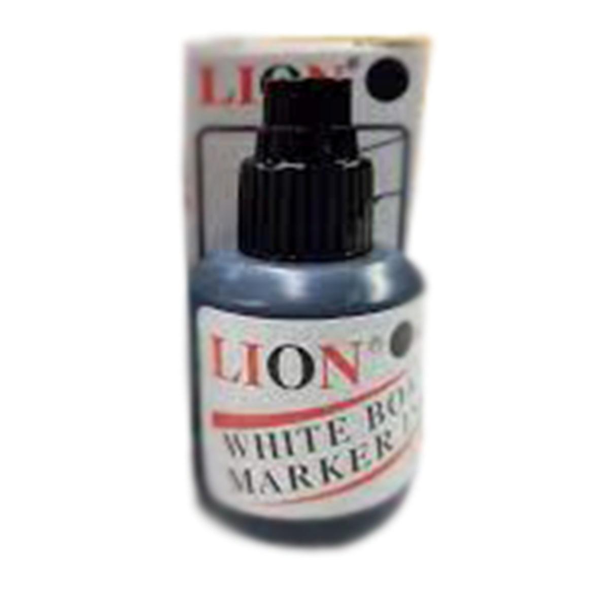 Picture of Lion Dry Erase Oil Based Refill WhiteBoard Marker Ink 25ml