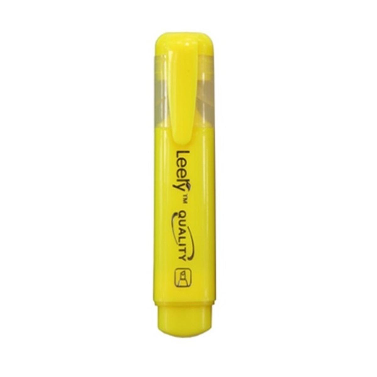Picture of Leery L-1001 Color Highlighter Flouscent Highlighting Marker Pen – Yellow