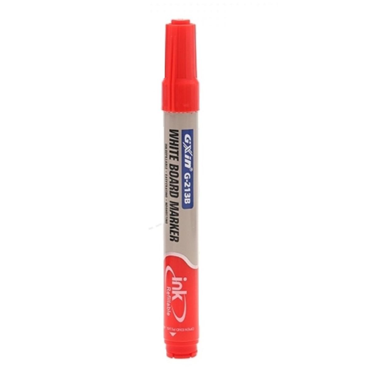 Picture of GXIN G-213B Classic White Board Marker Pen Red