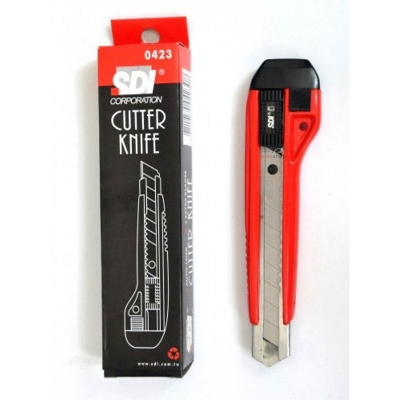 Picture of SDI 0423 Heavy Duty Cutter Knife 18mm with 2 extra blades