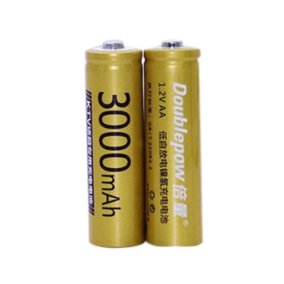 Picture of Doublepow AA Ni-MH Rechargeable 1.2V Battery 3000mAh Batteries for Microphone Toys Scales Led Lights Remote control - 2 Pieces