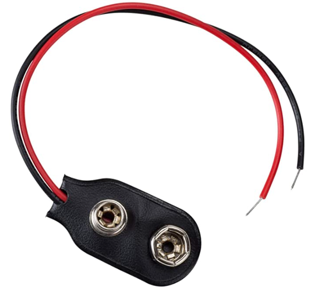 Picture of 9V Battery Clip Connector