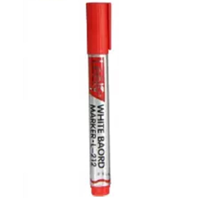 Picture of Leery L-212 Dry Erase Whiteboard Marker Red 1 Piece