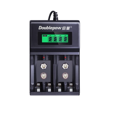 Picture of Doublepow DP-UK95 9V/ AA/ AAA Rechargeable Battery Charger LCD Smart Display Charger, Fast Charging Charger