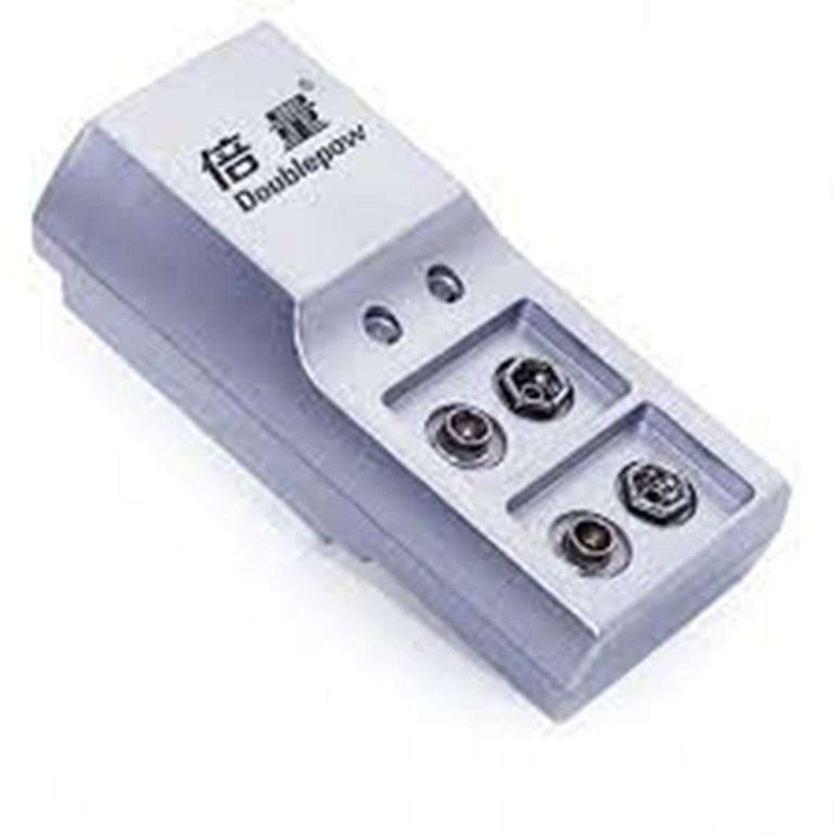 Picture of Doublepow Two Slots 9V Battery Charger DP-K19 Full Automatic Stop Charging Charger for Rechargeable Batteries