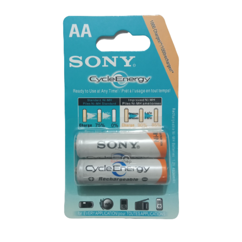 Picture of Sony 1.2V AA Rechargeable Battery 4600mAh (Pair)