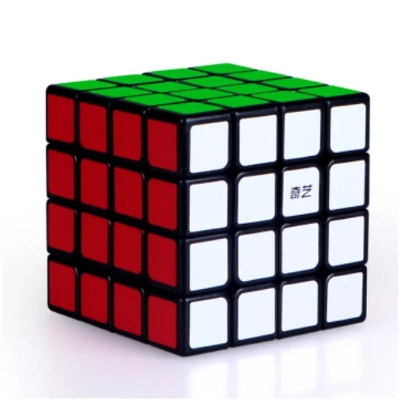 Picture of QiYi QiYuan W2 4x4x4 Speed Rubik's Cube Black Base