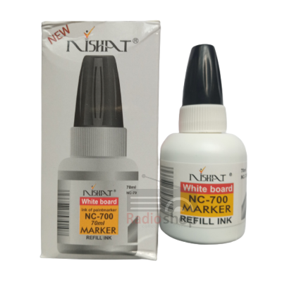 Picture of Nishat NC-700 Whiteboard Marker Black Refill ink 70ml