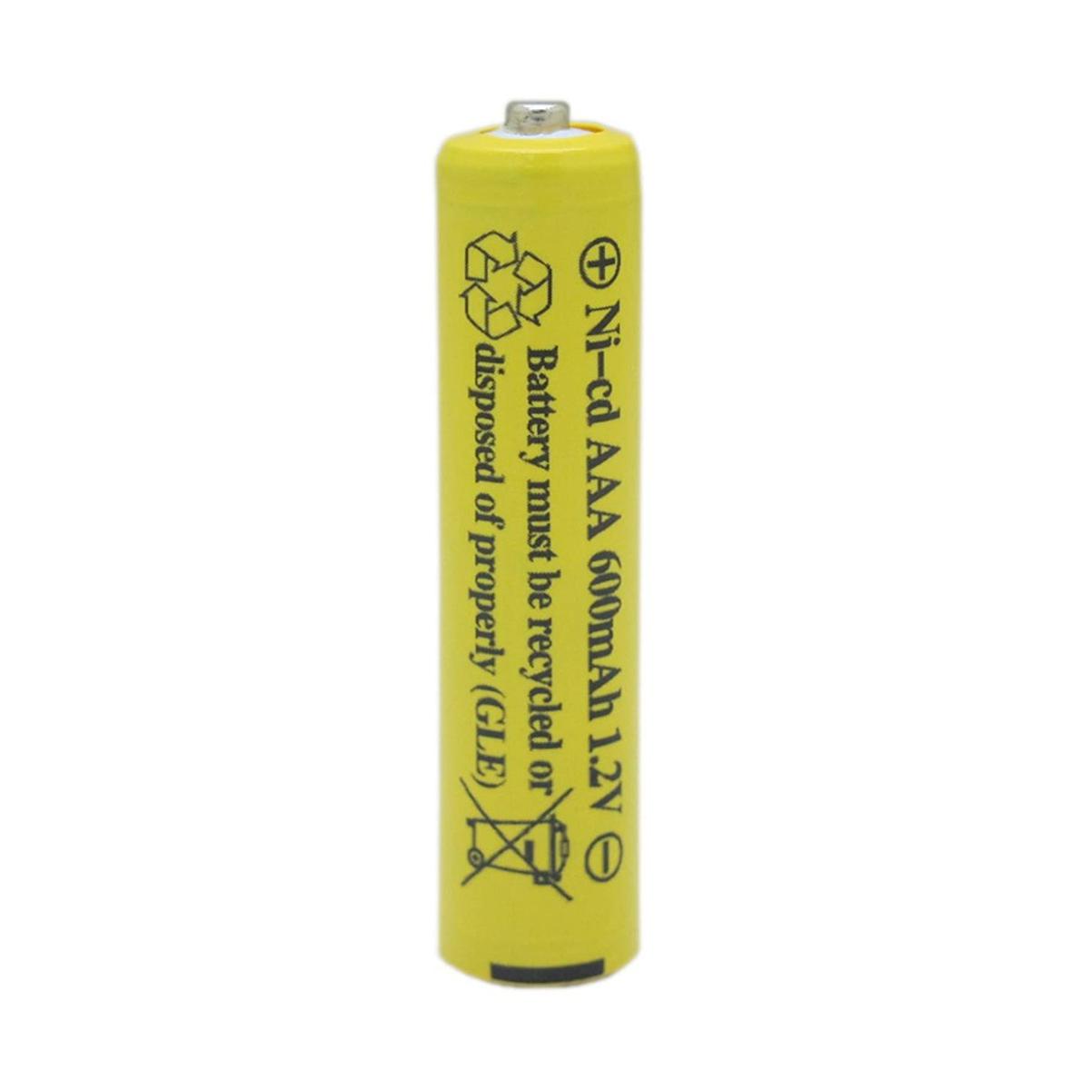Picture of Ni-Cd AAA 600mAh Capacity 1.2V Rechargeable Battery