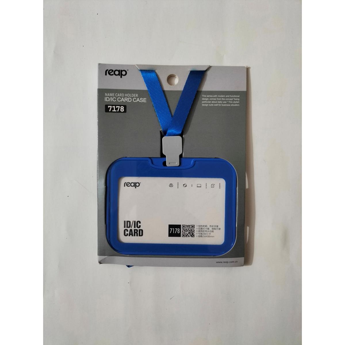 Picture of Reap 7178 ID Card Holder with lanyard - Blue