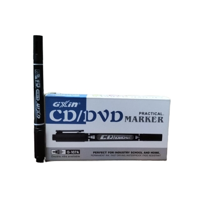 Picture of 12 Pcs Black Permanent Twin Marker (0.5mm & 1.0mm)