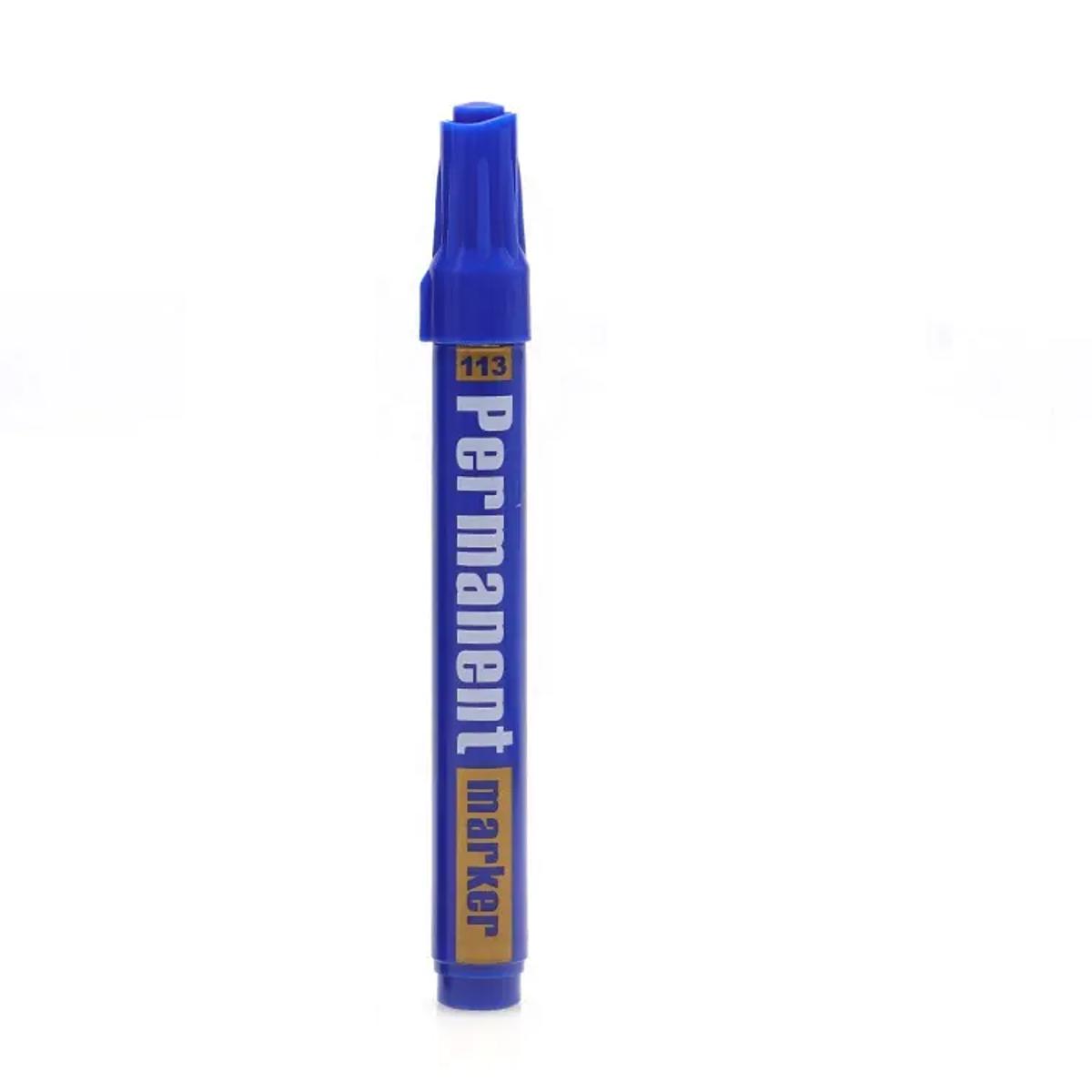 Picture of Oil Based Waterproof Permanent Marker Pen - Blue