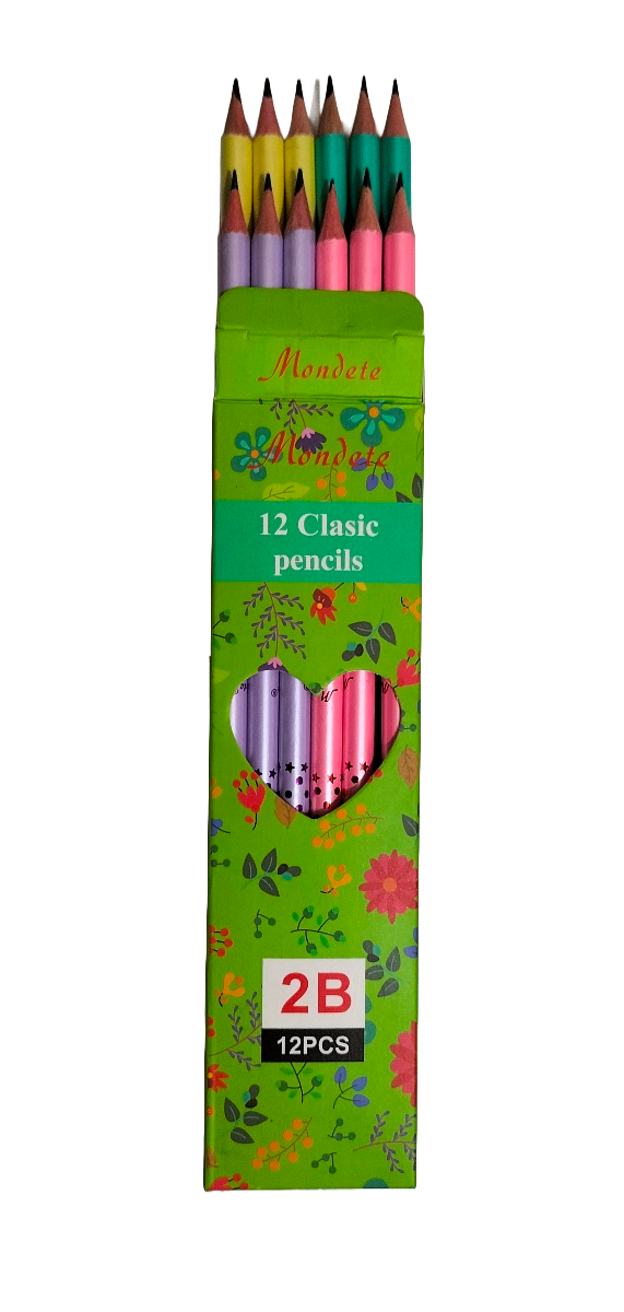 Picture of Mondete Clasic 2B Pencil - 12 Pcs