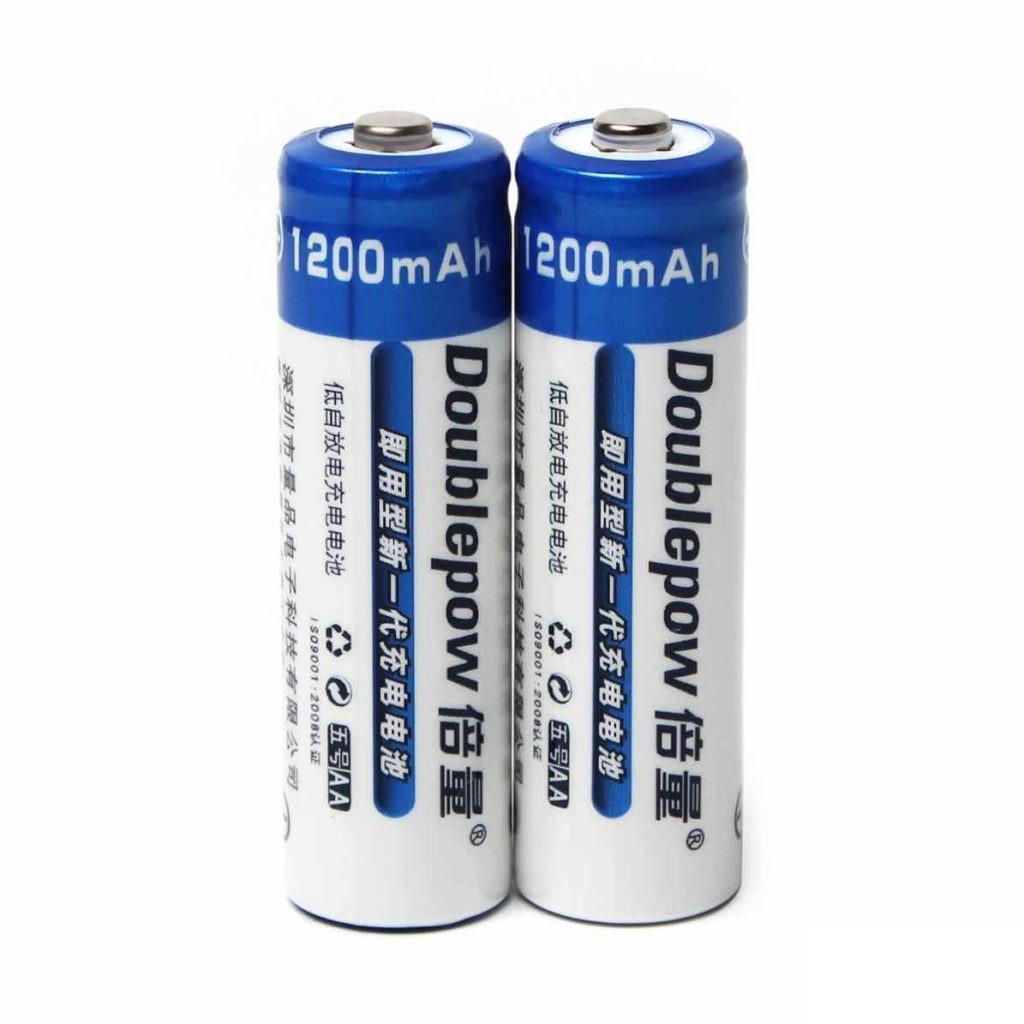Picture of Doublepow AA 1.2V 1200mAh Ni-Mh Rechargeable Battery, Pack of 2