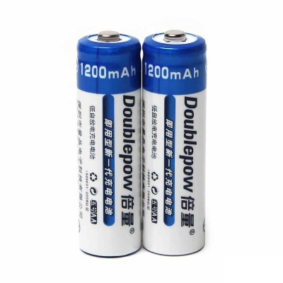 Picture of Doublepow AA 1.2V 1200mAh Ni-Mh Rechargeable Battery, Pack of 2