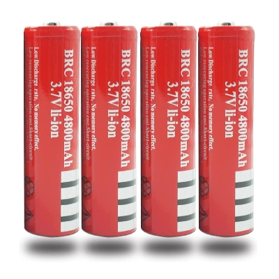 Picture of UltraFire 18650 4800mAh 3.7V Li-ion Rechargeable Battery, Pack of 4