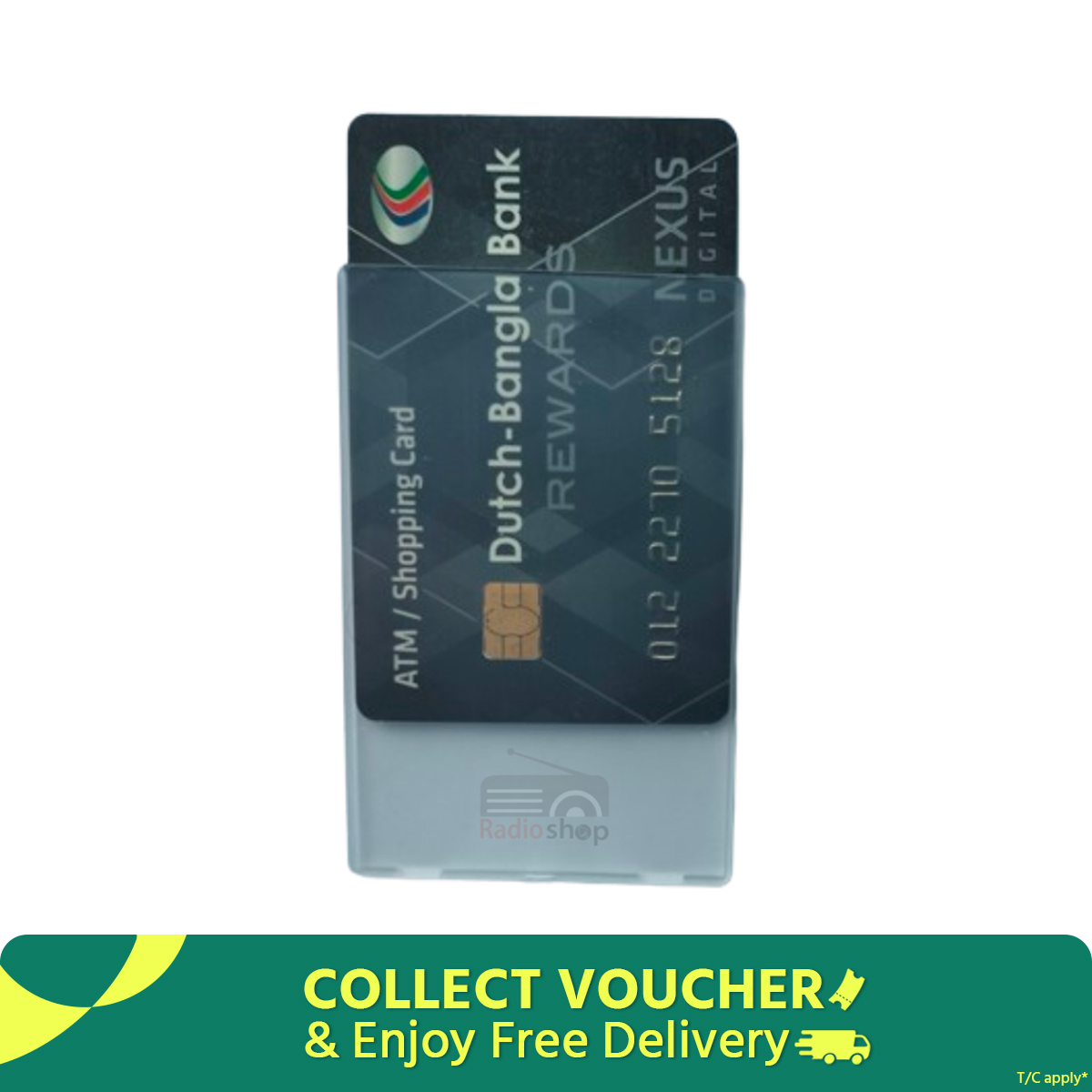 Picture of 2PCS ATM Gift Credit Debit Bank Smart Business Card Holder