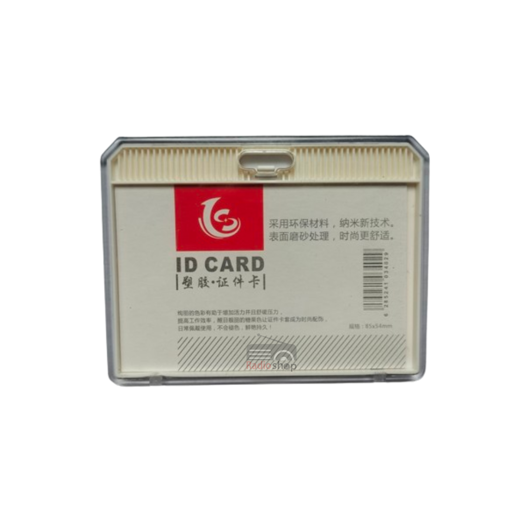 Picture of ID Card Holder Badge Holder - White