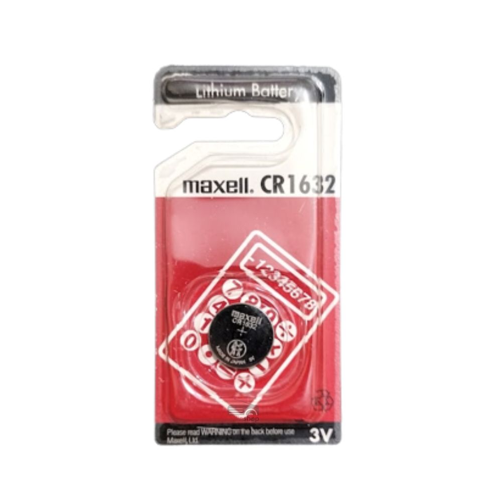 Picture of 1PC maxell CR1632 Button Battery 3V Lithium Battery