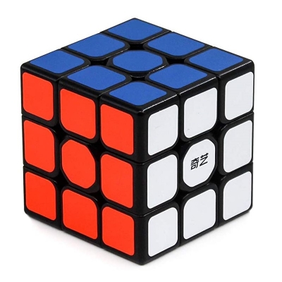 Picture of QiYi Sail W 3x3 Rubik’s Cube Black Base with Sticker