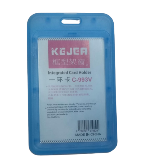 Picture of 1PC Kejea C-993V PP Plastic Double Side Visible Card Holder