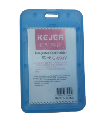 Picture of 1PC Kejea C-993V PP Plastic Double Side Visible Card Holder