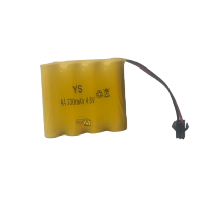 Picture of 700mAh 4xAA  4.8V Rechargeable Battery with SM 2P Plug