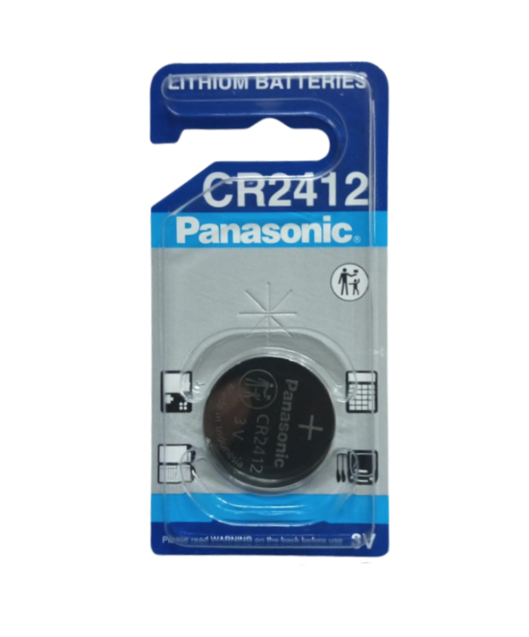 Picture of 1PC Panasonic CR2412 Button Battery 3V Lithium Battery