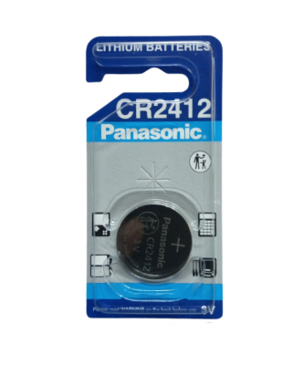 Picture of 1PC Panasonic CR2412 Button Battery 3V Lithium Battery