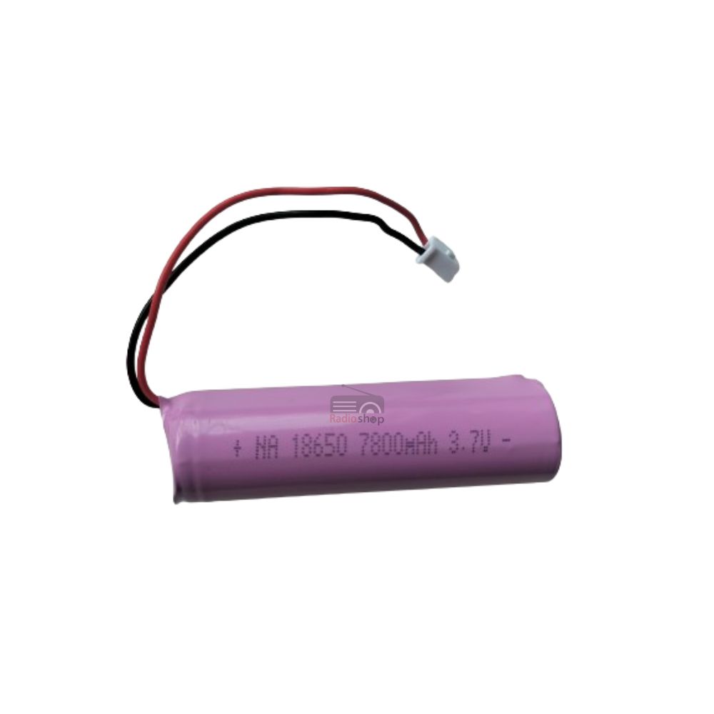 Picture of 1PC 18650 7800mAh 3.7V Rechargeable Battery with SM 2P Plug
