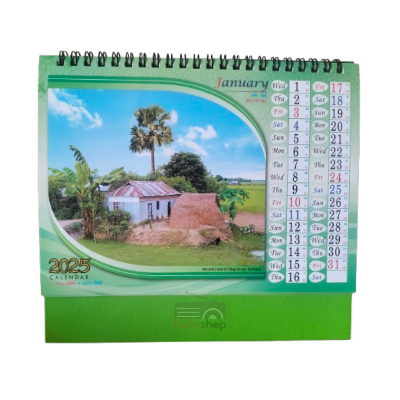 Picture of Decoration Planner Calendar Desk Calendar 2025 for Home Office School