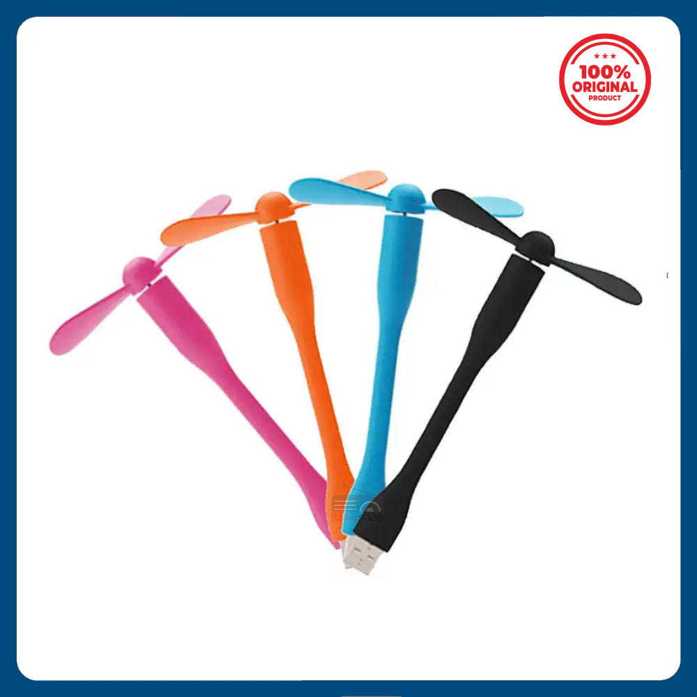 Picture of Mini USB Fan Flexible Bendable Cooling Fan for Power Bank Laptop PC AC Charger Portable Hand Fan Computer Summer Gadget