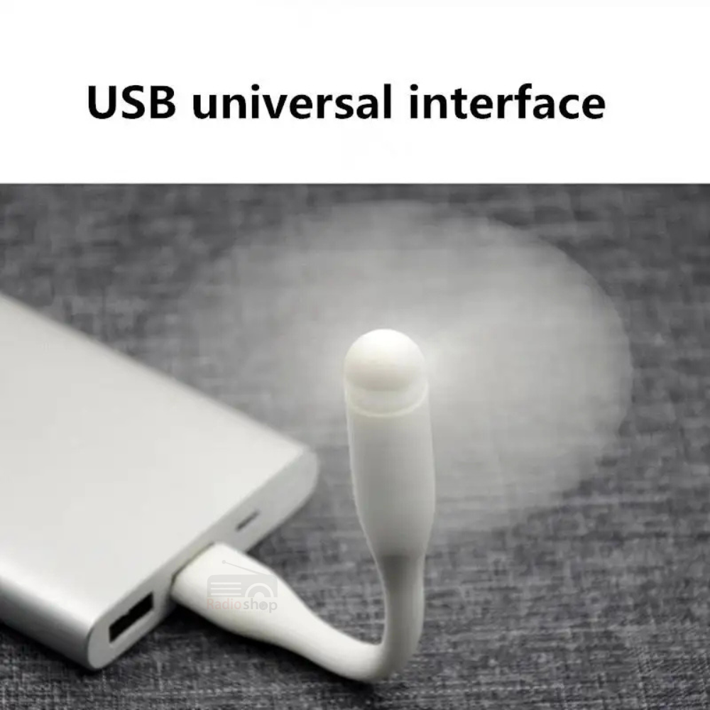 Picture of Mini USB Fan Flexible Bendable Cooling Fan for Power Bank Laptop PC AC Charger Portable Hand Fan Computer Summer Gadget