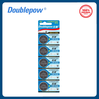 Picture of 5PCS Doublepow CR1632 3V Button Coin Cell Lithium Battery