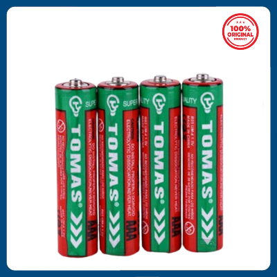 Picture of 4PCS TOMAS AAA UM-4 R03 1.5V Zinc Carbon Dry Cell Battery