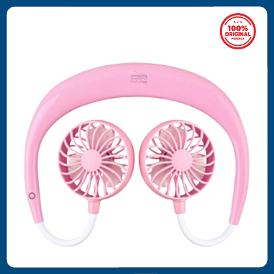 Picture of Neck Fan, Hands Free Portable Personal Fan with 3 Wind Speeds, 360 Degree Rotation Angle, USB Rechargeable Wearable Neck Fan for Office Outdoor Travel Sports