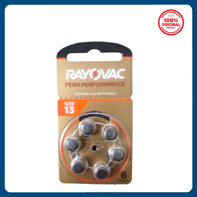 Picture of RAYOVAC P13 PR48 1.45V Hearing Aid Battery