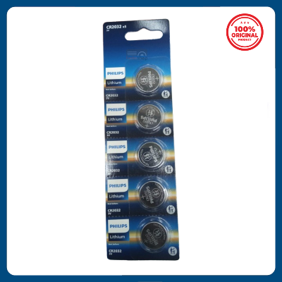Picture of 5PCS Philips CR2032 3V Button Lithium Battery