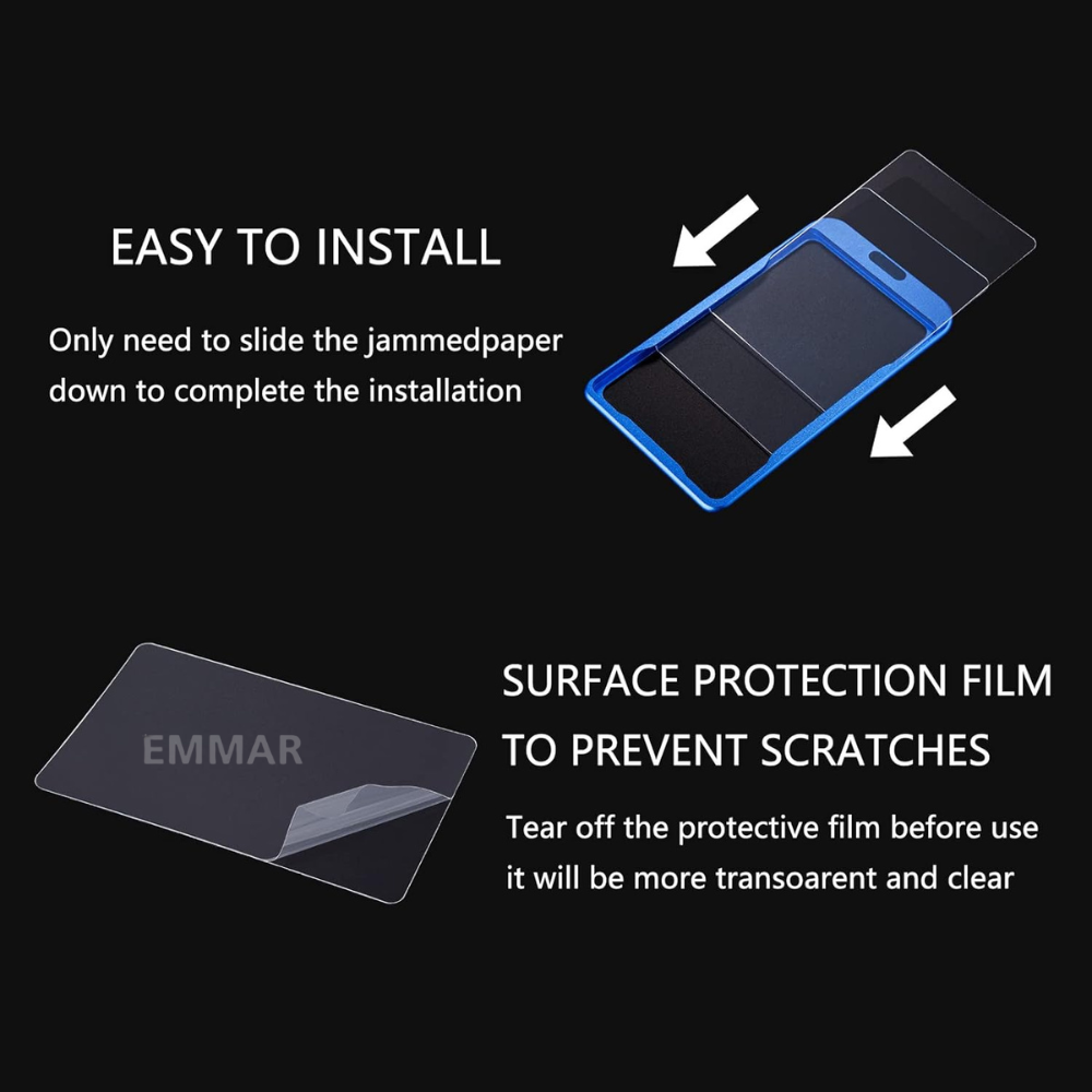 Picture of Aluminium Alloy ID Card Holder with Metal Hook Lanyard - Blue